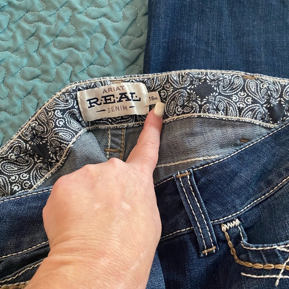 Ariat women’s bootcut jeans drive size 18 regular brand new with tags